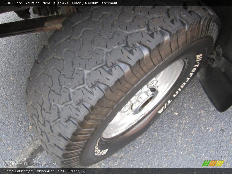 Black / Medium Parchment 2003 Ford Excursion Eddie Bauer 4x4
