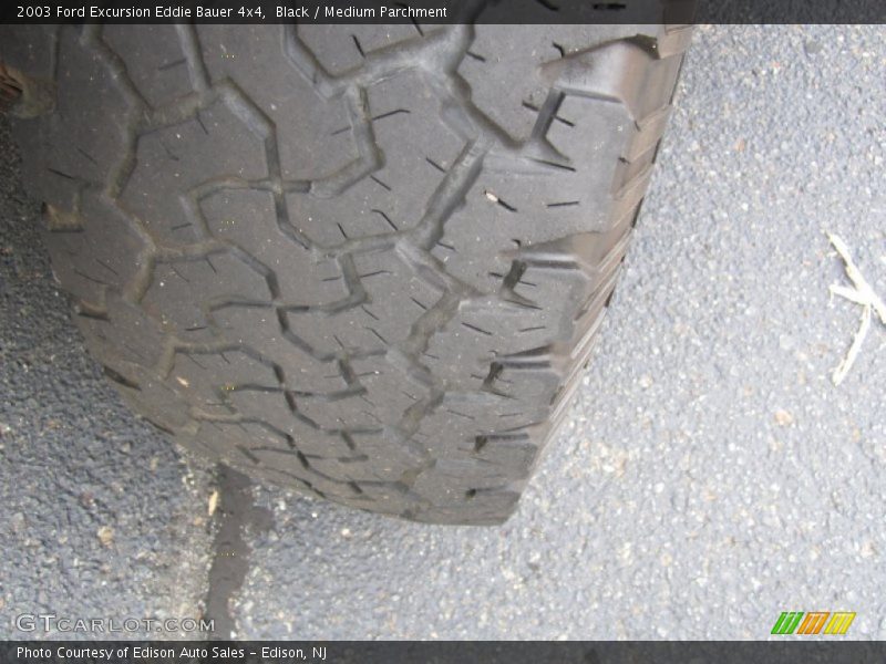 Black / Medium Parchment 2003 Ford Excursion Eddie Bauer 4x4