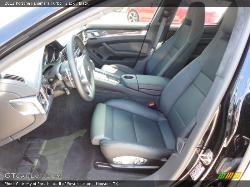 Black / Black 2012 Porsche Panamera Turbo