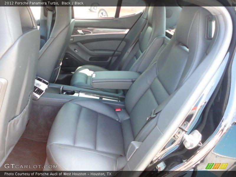 Black / Black 2012 Porsche Panamera Turbo