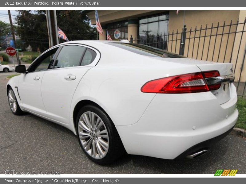 Polaris White / Ivory/Oyster 2012 Jaguar XF Portfolio