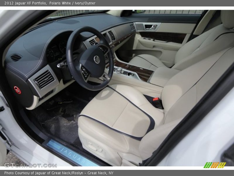 Polaris White / Ivory/Oyster 2012 Jaguar XF Portfolio