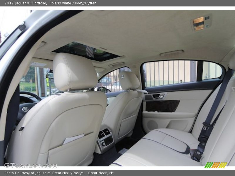 Polaris White / Ivory/Oyster 2012 Jaguar XF Portfolio