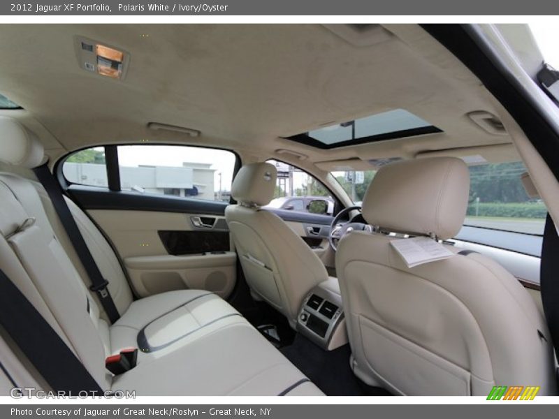 Polaris White / Ivory/Oyster 2012 Jaguar XF Portfolio