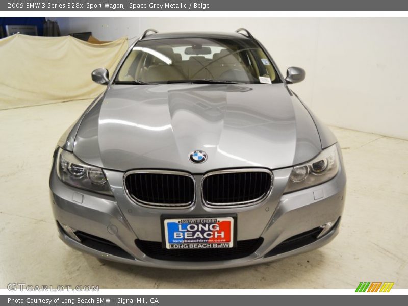 Space Grey Metallic / Beige 2009 BMW 3 Series 328xi Sport Wagon