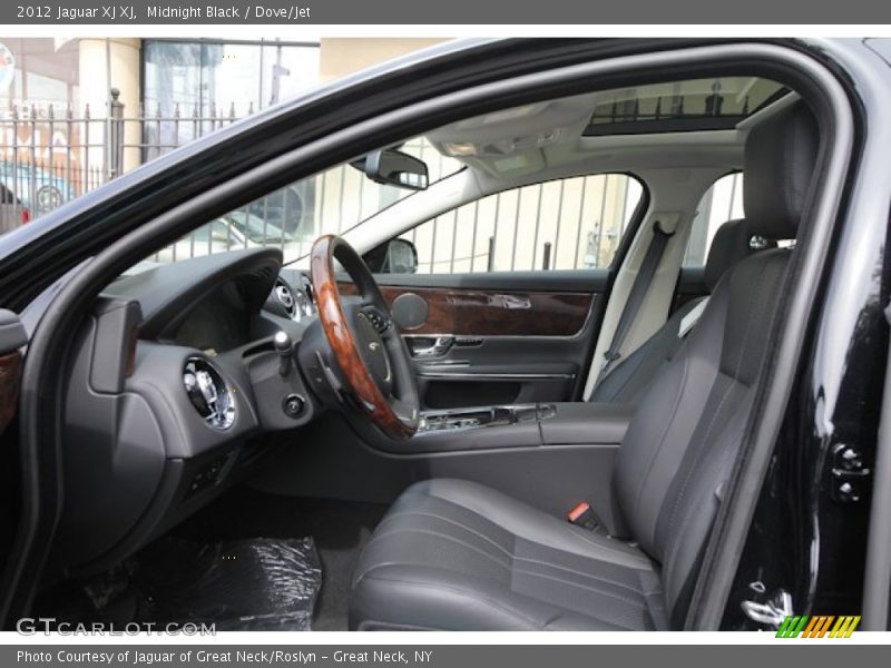 Midnight Black / Dove/Jet 2012 Jaguar XJ XJ
