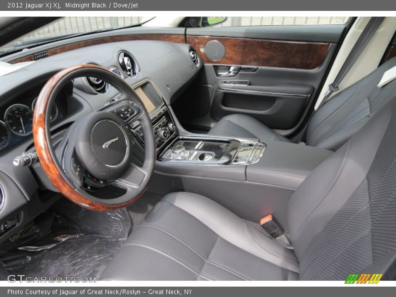 Midnight Black / Dove/Jet 2012 Jaguar XJ XJ