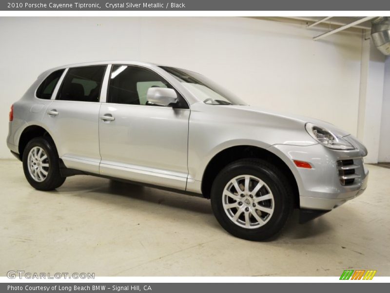 Crystal Silver Metallic / Black 2010 Porsche Cayenne Tiptronic