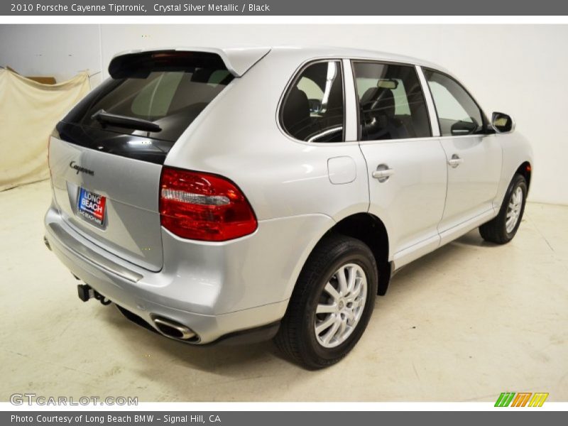 Crystal Silver Metallic / Black 2010 Porsche Cayenne Tiptronic