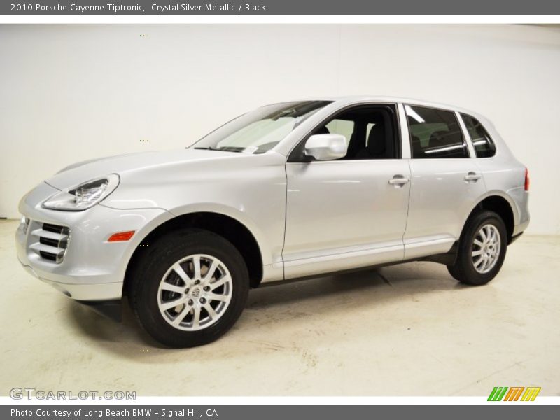 Crystal Silver Metallic / Black 2010 Porsche Cayenne Tiptronic