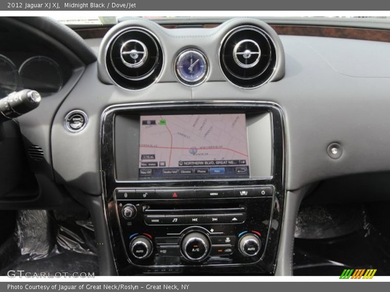 Midnight Black / Dove/Jet 2012 Jaguar XJ XJ