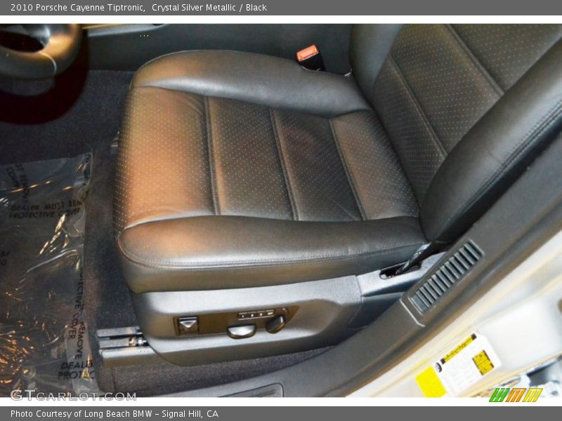 Crystal Silver Metallic / Black 2010 Porsche Cayenne Tiptronic