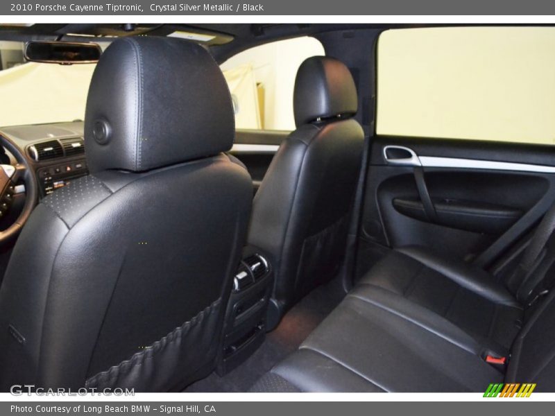 Crystal Silver Metallic / Black 2010 Porsche Cayenne Tiptronic