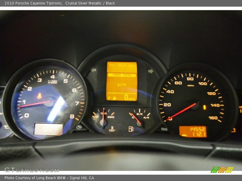 Crystal Silver Metallic / Black 2010 Porsche Cayenne Tiptronic
