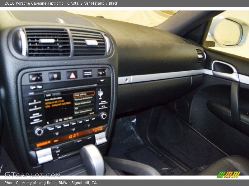 Crystal Silver Metallic / Black 2010 Porsche Cayenne Tiptronic