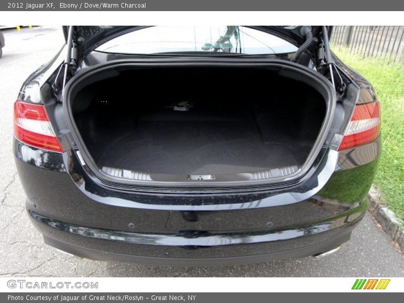 Ebony / Dove/Warm Charcoal 2012 Jaguar XF