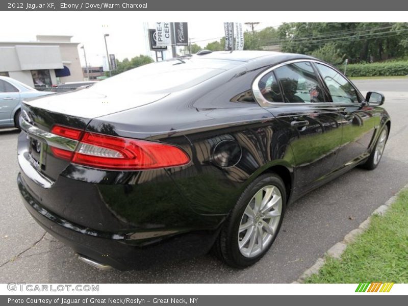 Ebony / Dove/Warm Charcoal 2012 Jaguar XF