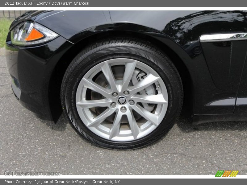 Ebony / Dove/Warm Charcoal 2012 Jaguar XF
