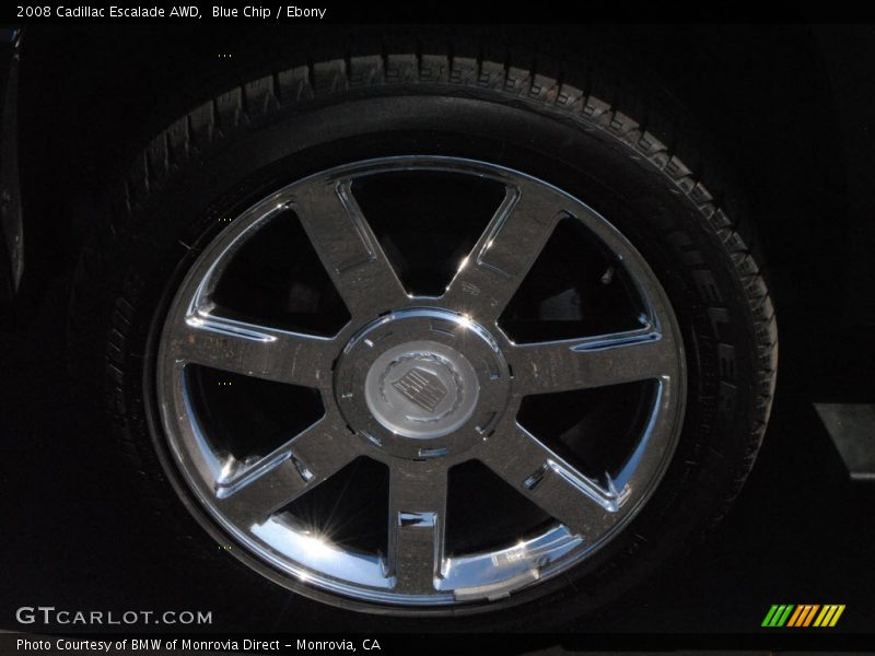 Blue Chip / Ebony 2008 Cadillac Escalade AWD