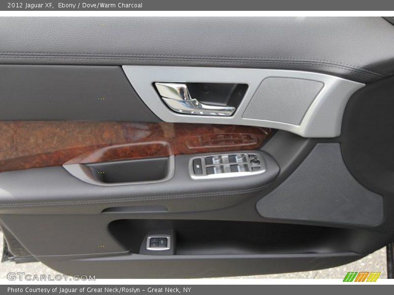 Ebony / Dove/Warm Charcoal 2012 Jaguar XF