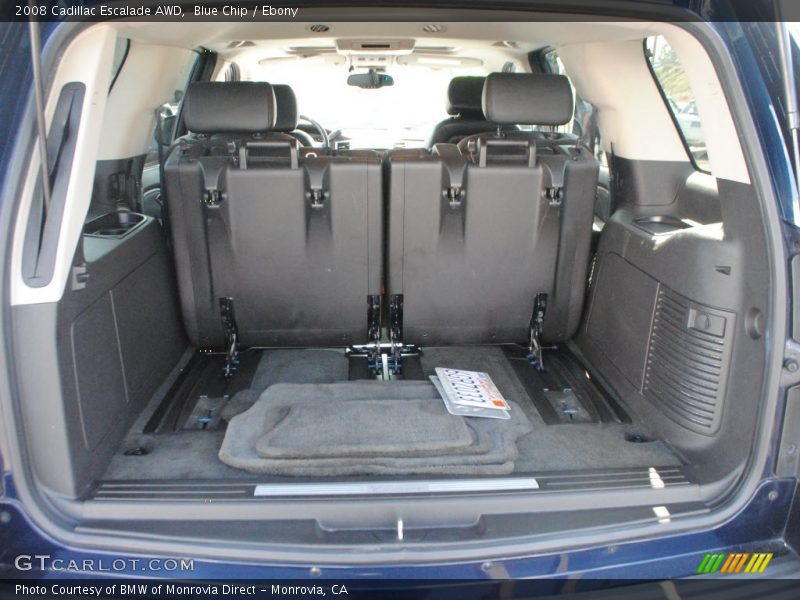 Blue Chip / Ebony 2008 Cadillac Escalade AWD