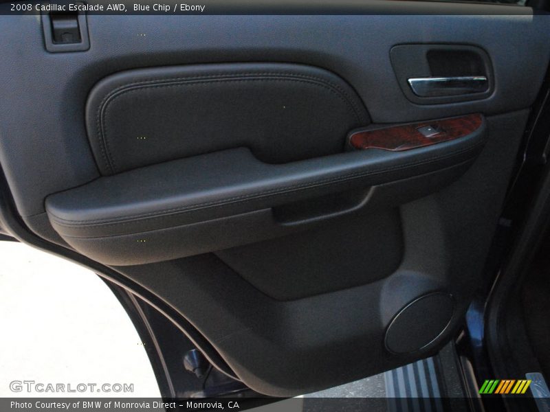 Blue Chip / Ebony 2008 Cadillac Escalade AWD