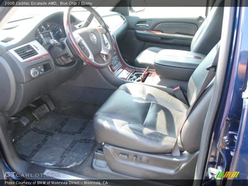 Blue Chip / Ebony 2008 Cadillac Escalade AWD