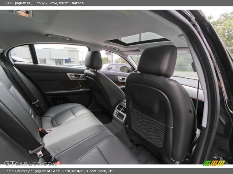Ebony / Dove/Warm Charcoal 2012 Jaguar XF