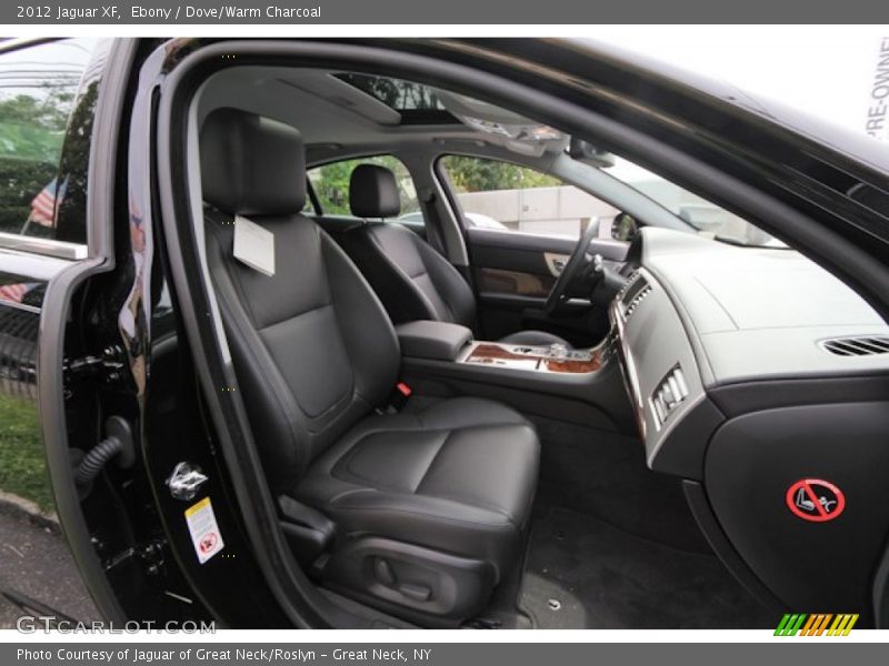 Ebony / Dove/Warm Charcoal 2012 Jaguar XF