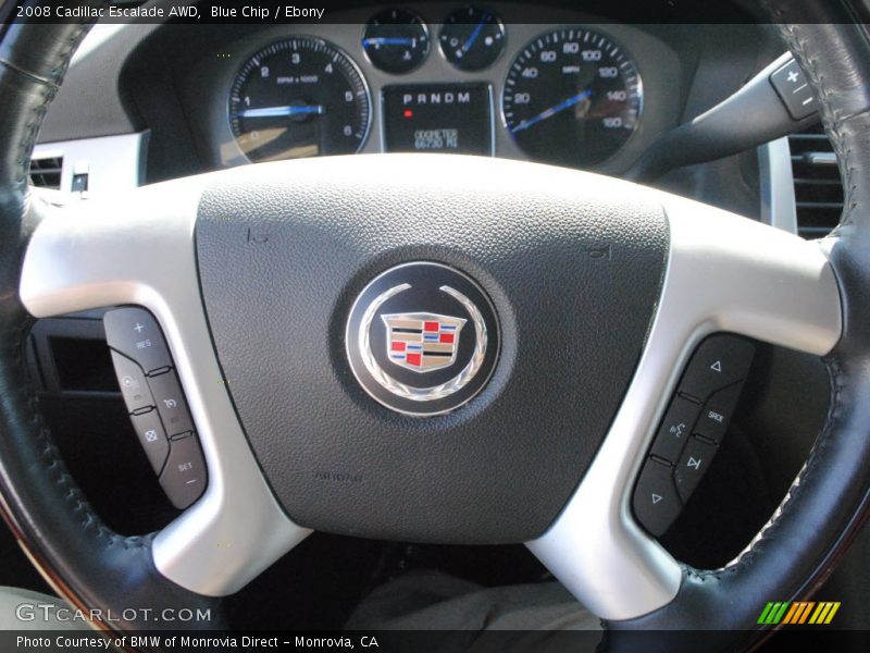 Blue Chip / Ebony 2008 Cadillac Escalade AWD