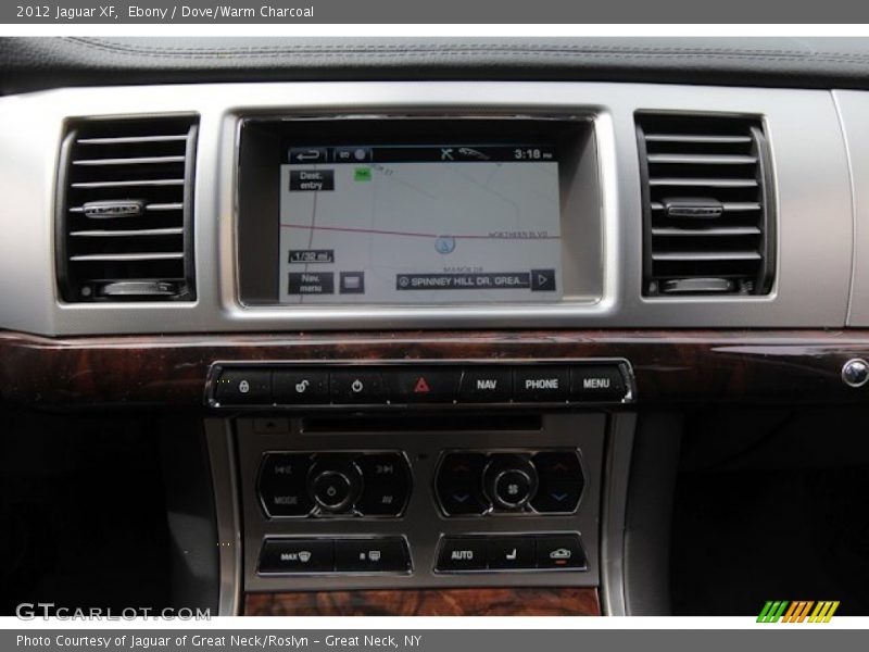 Ebony / Dove/Warm Charcoal 2012 Jaguar XF