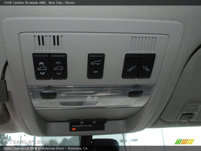 Blue Chip / Ebony 2008 Cadillac Escalade AWD