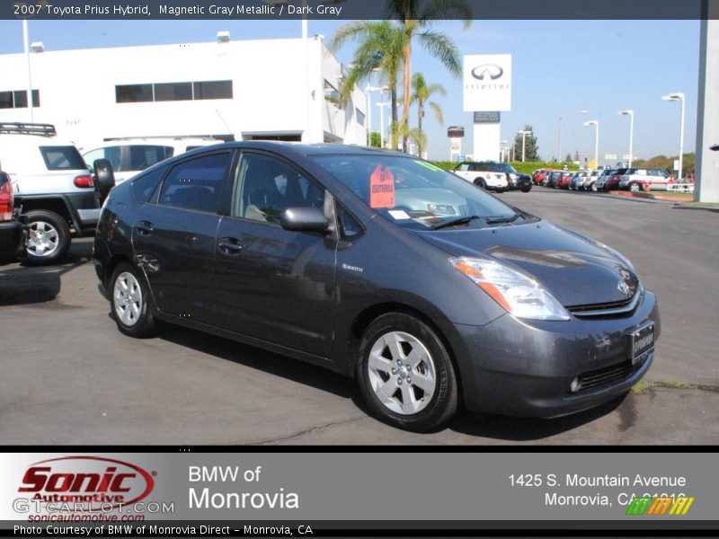Magnetic Gray Metallic / Dark Gray 2007 Toyota Prius Hybrid