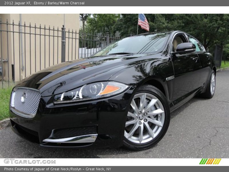 Ebony / Barley/Warm Charcoal 2012 Jaguar XF