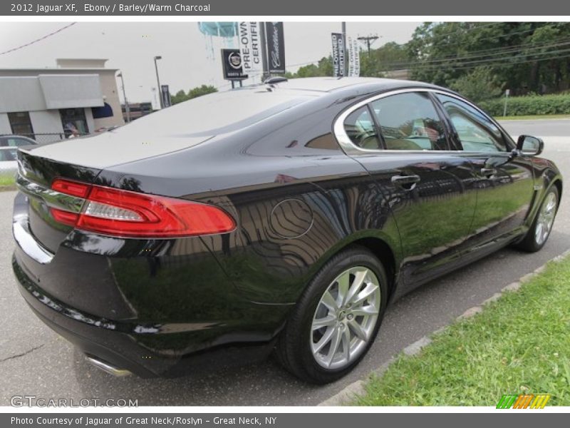 Ebony / Barley/Warm Charcoal 2012 Jaguar XF