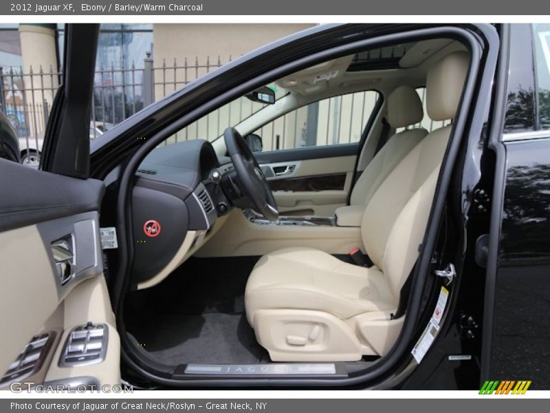 Ebony / Barley/Warm Charcoal 2012 Jaguar XF