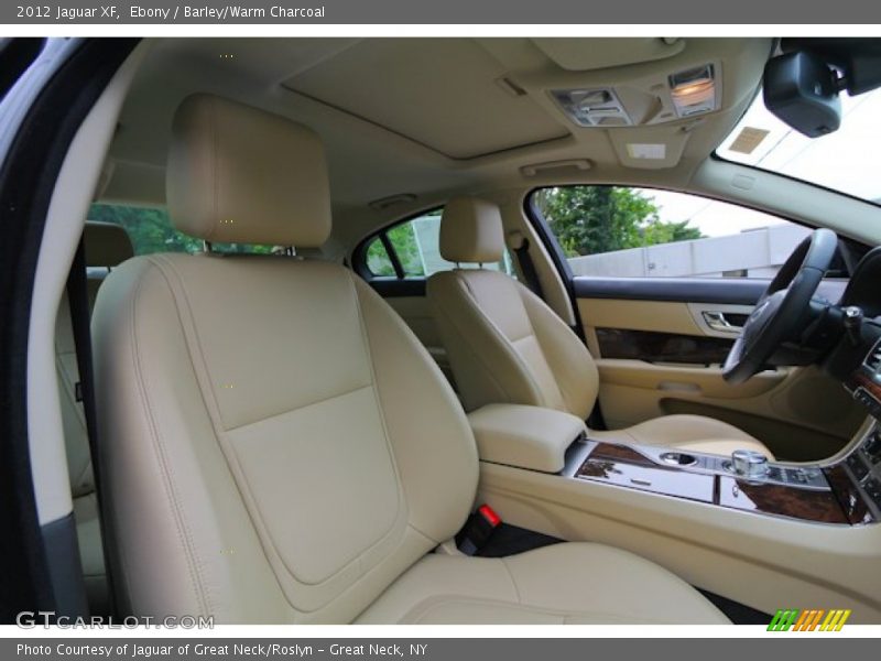 Ebony / Barley/Warm Charcoal 2012 Jaguar XF