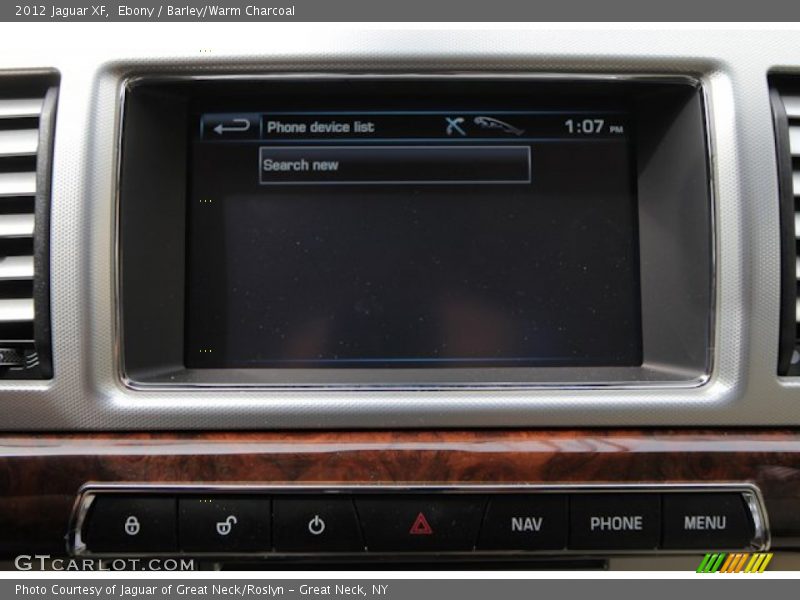 Controls of 2012 XF 