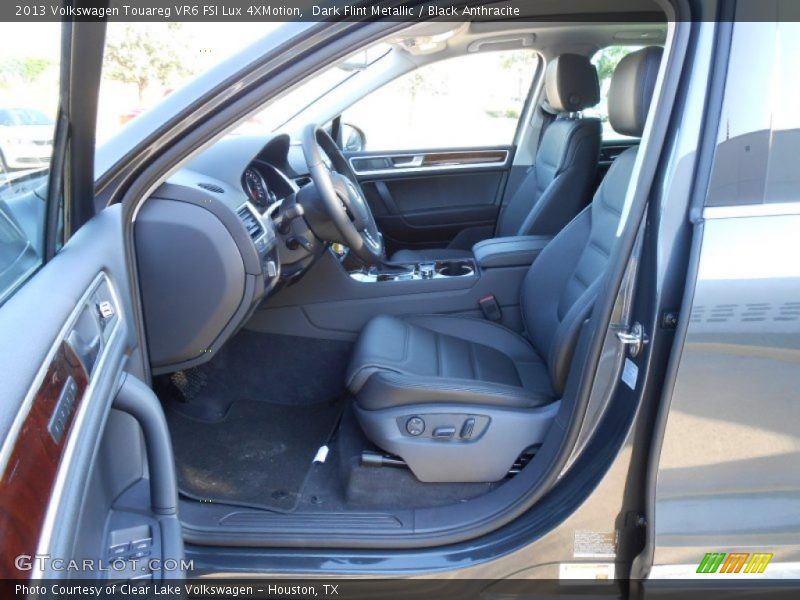  2013 Touareg VR6 FSI Lux 4XMotion Black Anthracite Interior