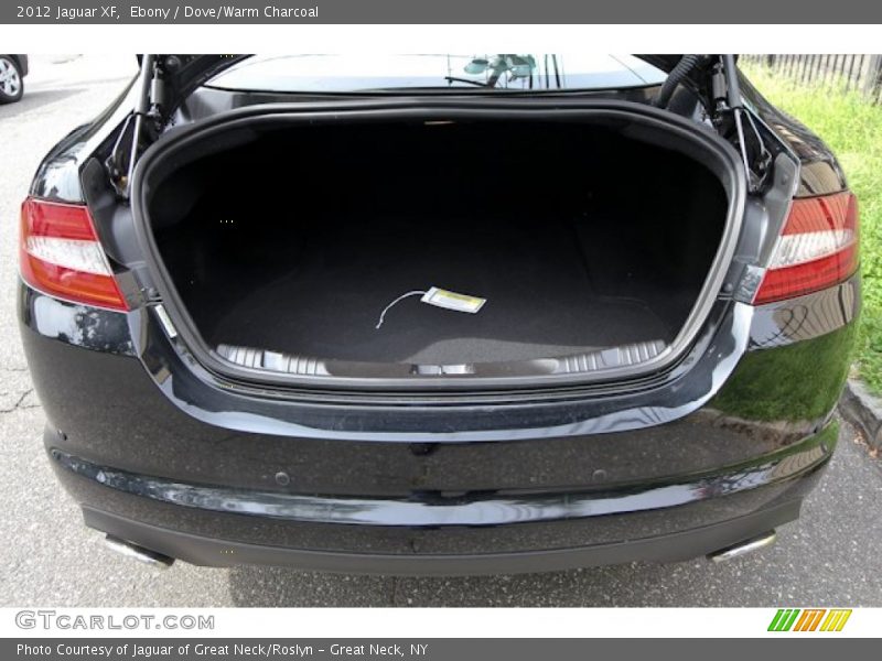 Ebony / Dove/Warm Charcoal 2012 Jaguar XF