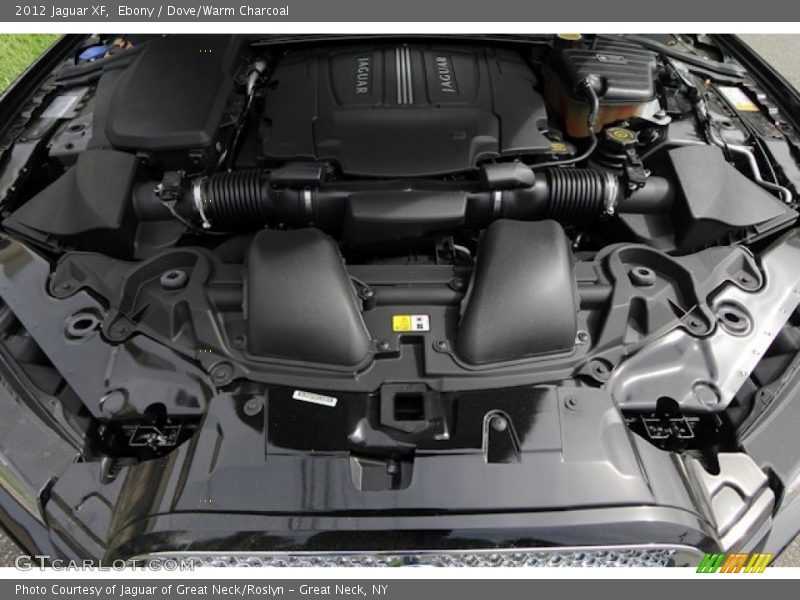 Ebony / Dove/Warm Charcoal 2012 Jaguar XF