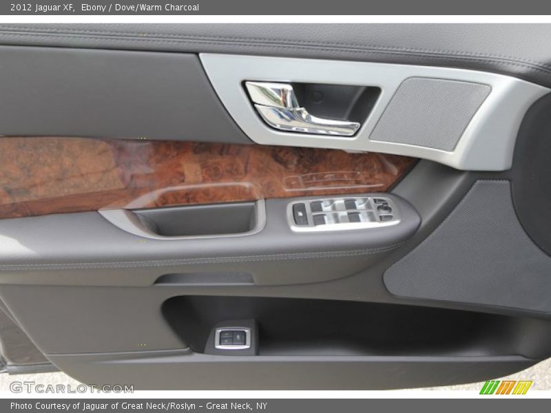 Ebony / Dove/Warm Charcoal 2012 Jaguar XF
