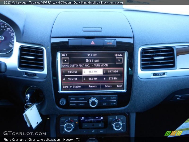 Dark Flint Metallic / Black Anthracite 2013 Volkswagen Touareg VR6 FSI Lux 4XMotion