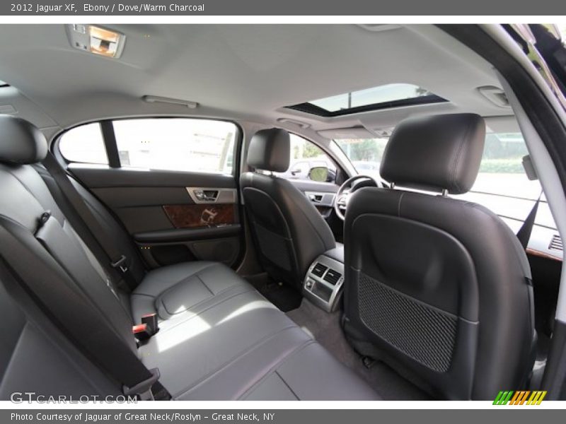 Ebony / Dove/Warm Charcoal 2012 Jaguar XF