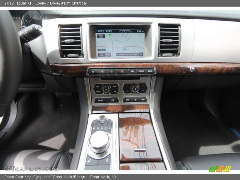 Ebony / Dove/Warm Charcoal 2012 Jaguar XF