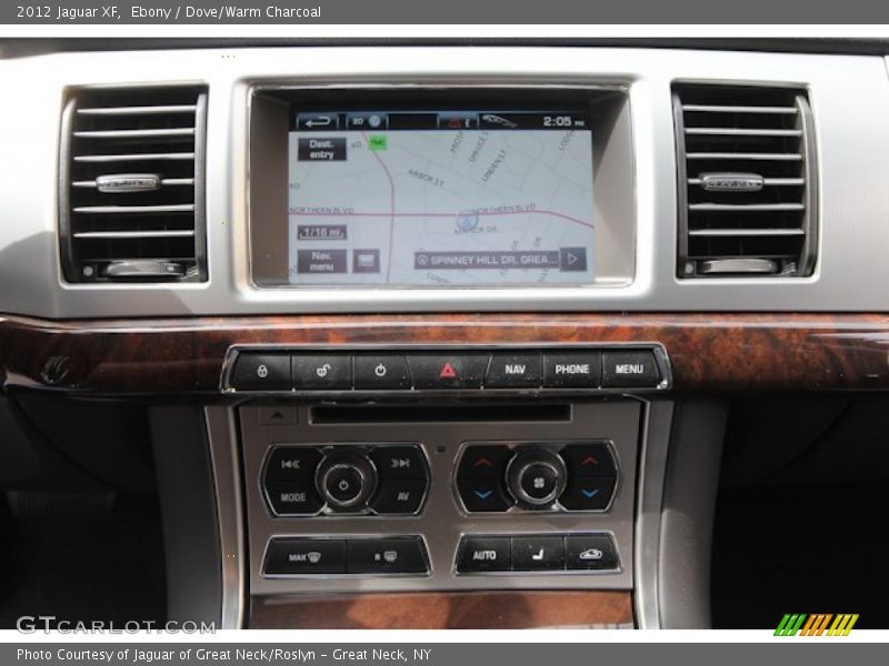 Ebony / Dove/Warm Charcoal 2012 Jaguar XF