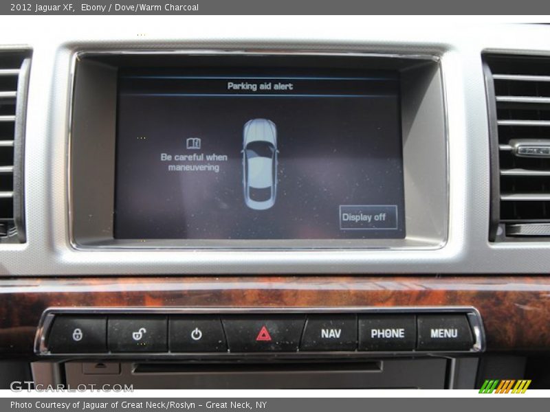 Ebony / Dove/Warm Charcoal 2012 Jaguar XF