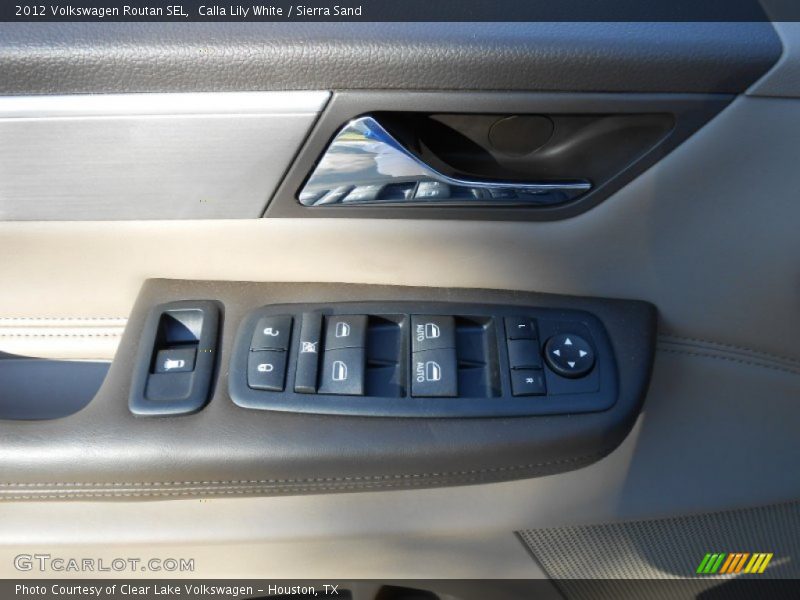 Calla Lily White / Sierra Sand 2012 Volkswagen Routan SEL