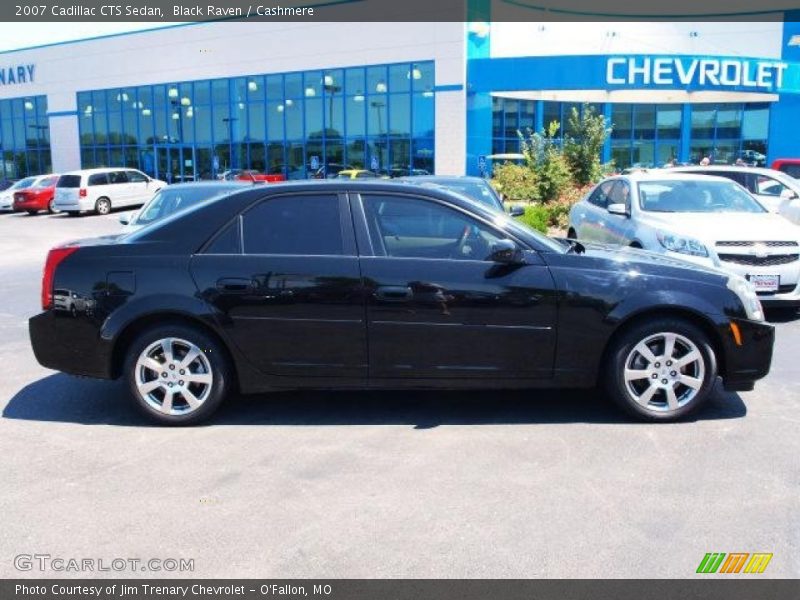 Black Raven / Cashmere 2007 Cadillac CTS Sedan