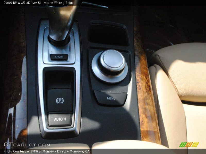 Alpine White / Beige 2009 BMW X5 xDrive48i
